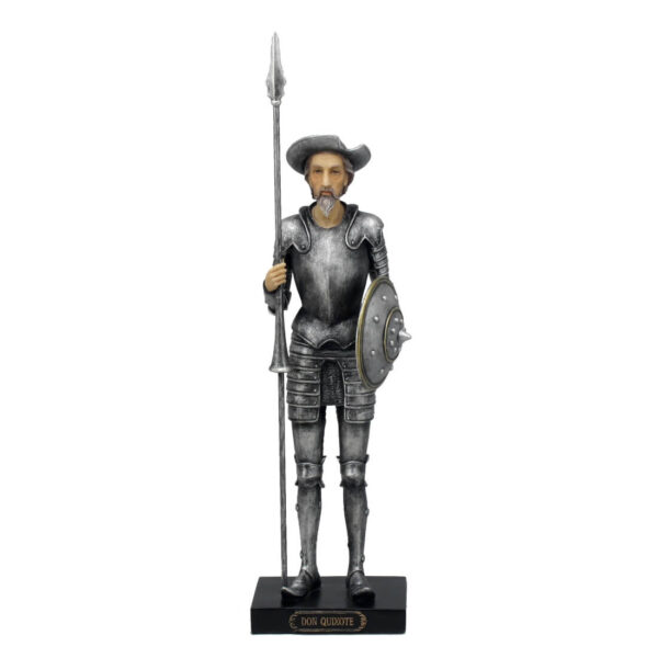 Don Quijote Armadura 25 cm (29cm con lanza)