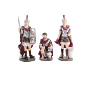 Soldados Romanos 25cm set 3 pz Santini