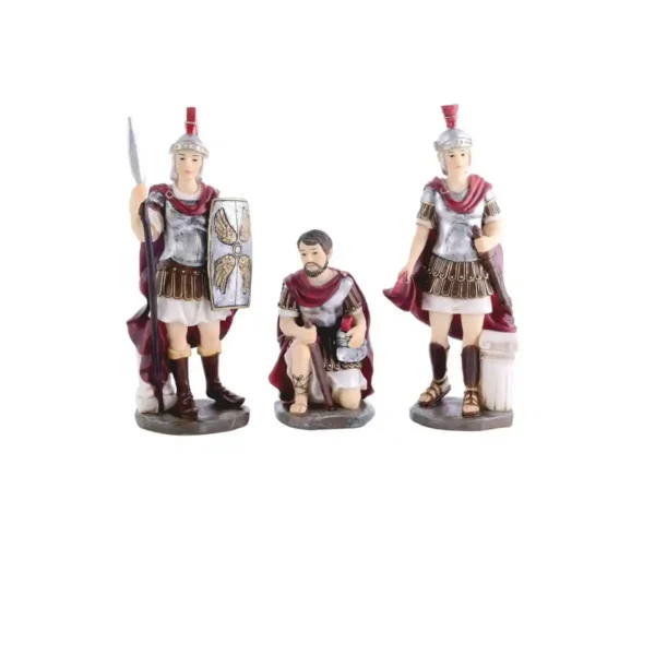 Soldados Romanos 25cm set 3 pz Santini