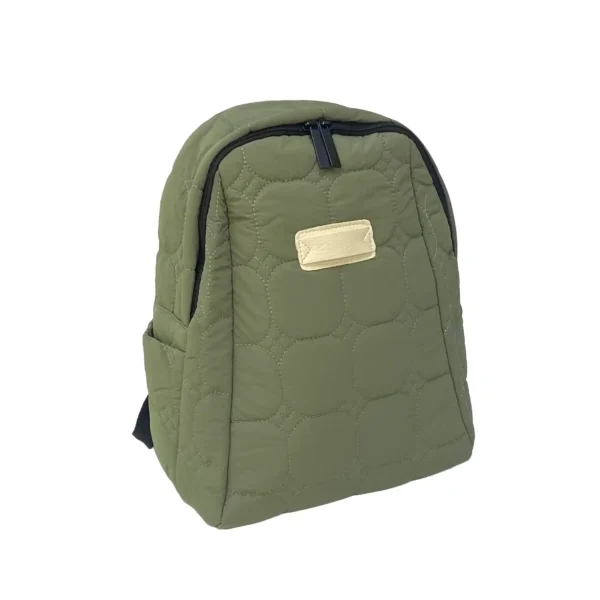 Morral unisex acolchado con fibra de poliéster y algodón