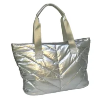 Bolso de mujer acolchado cuerina