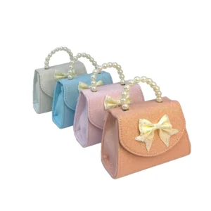 Bolso pequeño de niña con moño