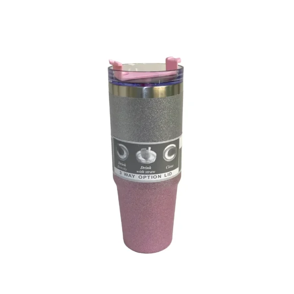 Termo térmico metálico escarchado