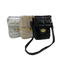 Bolso de mujer porta celular de cuerina