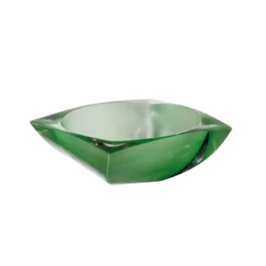 Arezzo Frutero de cristal verde 32 cm