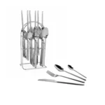 Cubiertos acero inoxidable 24pc Premium a sido agregado a favoritos