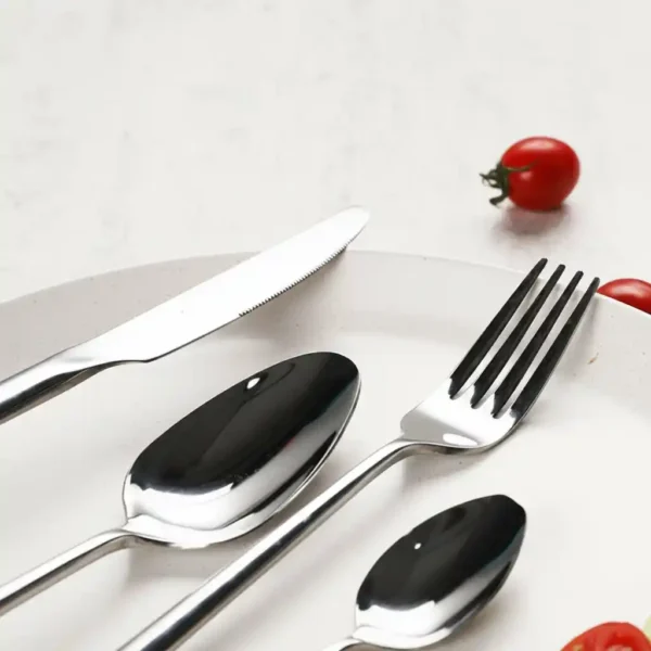 SM135-4 Cubiertos acero inoxidable 24pc Premium