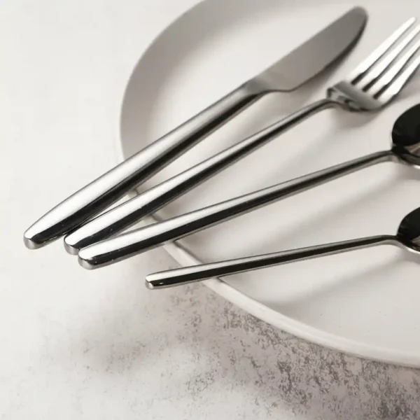 SM135-5 Cubiertos acero inoxidable 24pc Premium