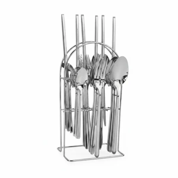SM135 Cubiertos acero inoxidable 24pc Premium
