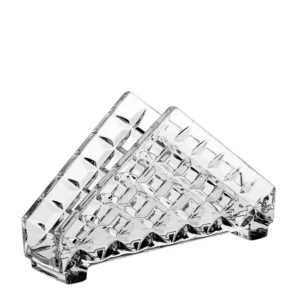 Servilletero cristal Diamond 17cm