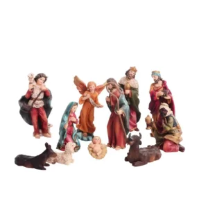 Pesebre Navideño  11pz 12cm