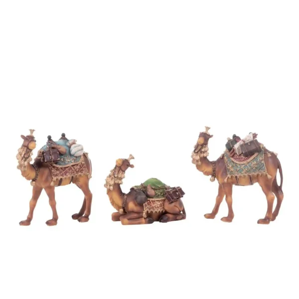 Camellos Pesebre 3pz 15cm