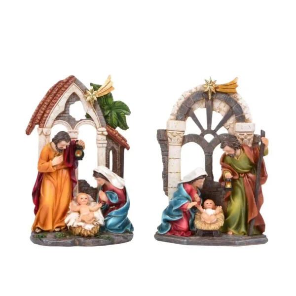 030-492861 Santa Familia Portal 9*3*13cm