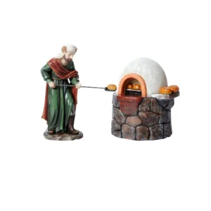 El Panadero 2pz Aldeano 15cm  Horno 10cm