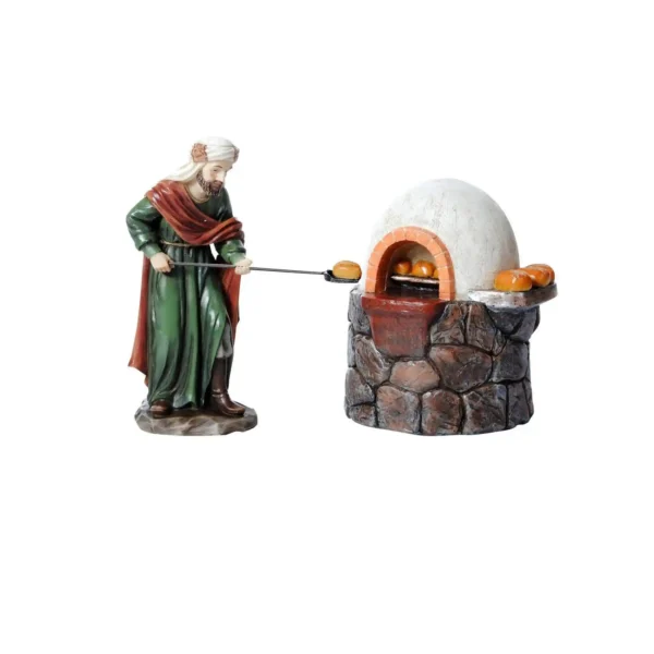 El Panadero 2pz Aldeano 15cm  Horno 10cm