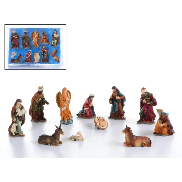 Pesebre Navideño  11pz 8.5cm