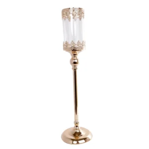 Candelabro Bricero Gold  15X15X60cm