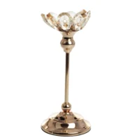 Candelabro Gold 12X12X28cm