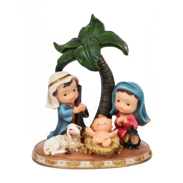 Nacimiento infantil Palmera 12cm Santini