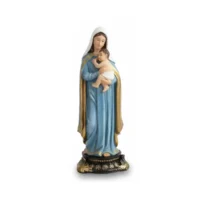 Virgen de La Salud Azul 12,5cm 5"