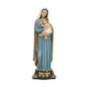 Virgen de La Salud Azul 20cm 8"