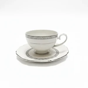 Pocillos de café porcelana 6pz 220ml Cleopatra