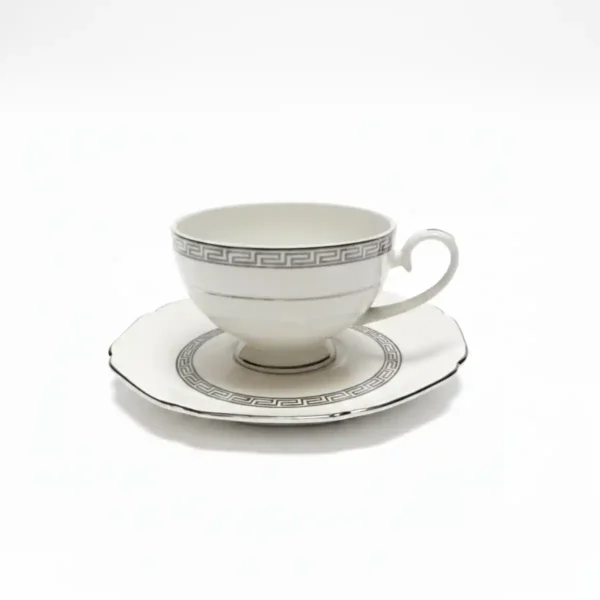 TS674 Pocillos de café porcelana 6pz 220ml Cleopatra